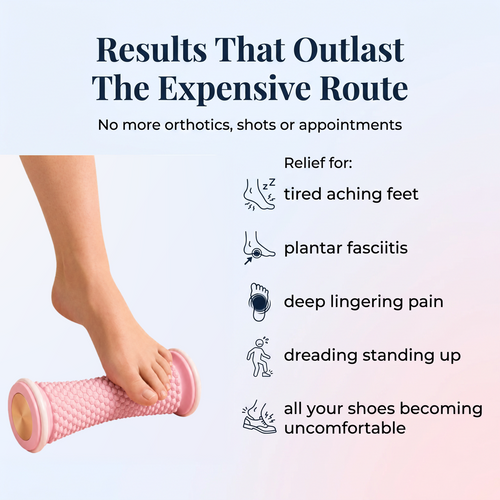 Sole Relief™ Therapeutic Foot Roller
